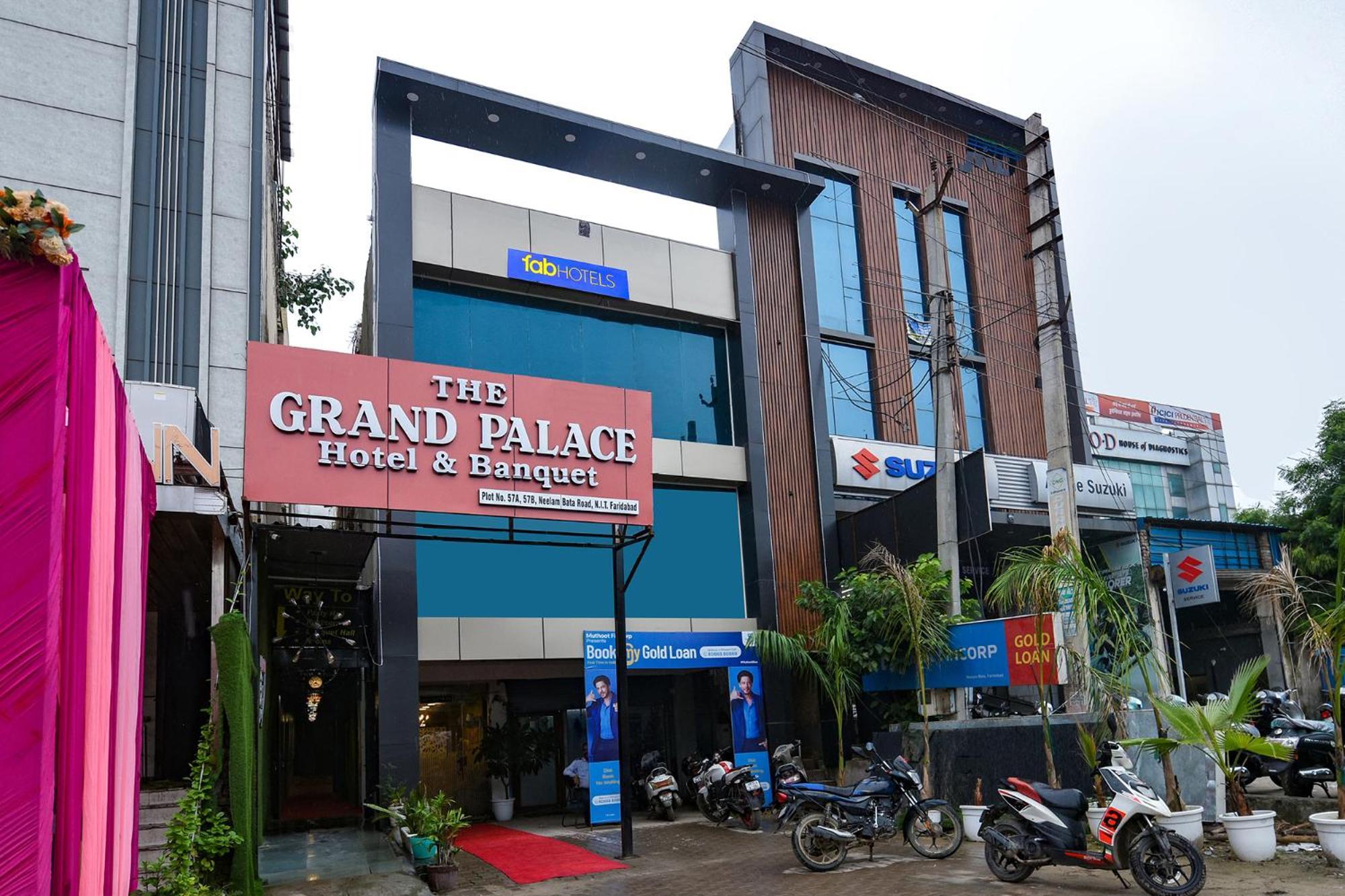 Fabhotel The Grand Palace Faridabad Exterior foto